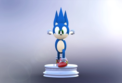 卡通造型Sonic索尼克缩略图