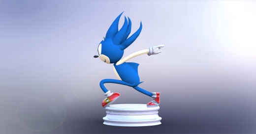 卡通造型Sonic索尼克缩略图