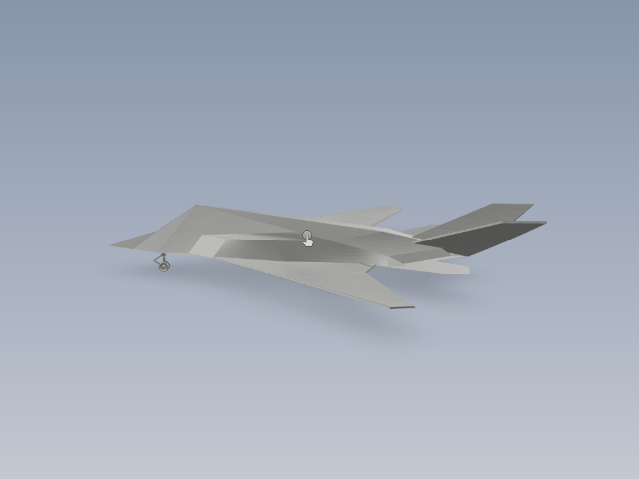 3d 打印的 F-117N 夜鹰