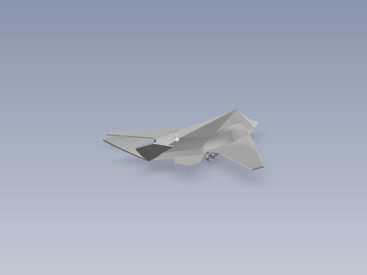 3d 打印的 F-117N 夜鹰