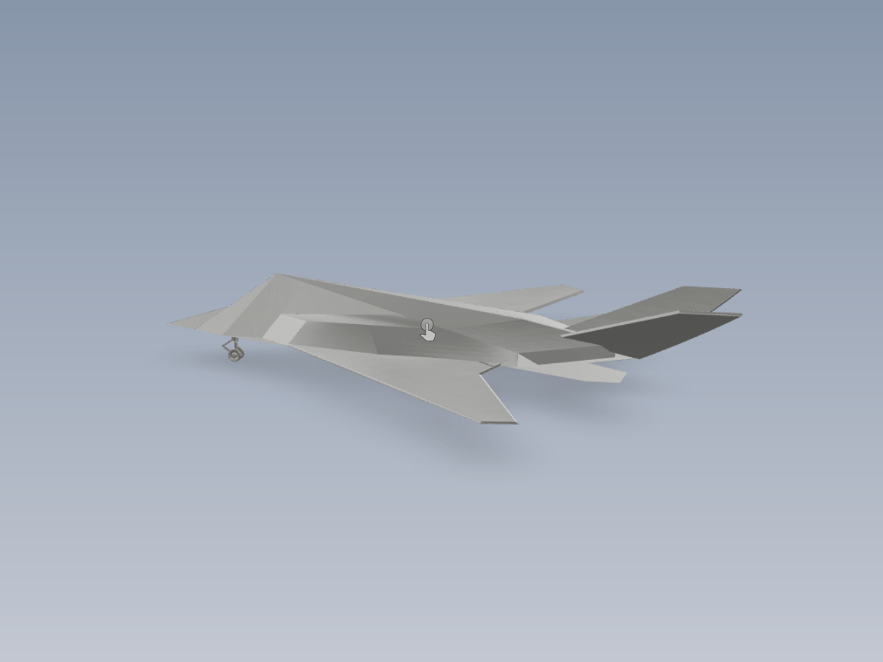 3d 打印的 F-117N 夜鹰