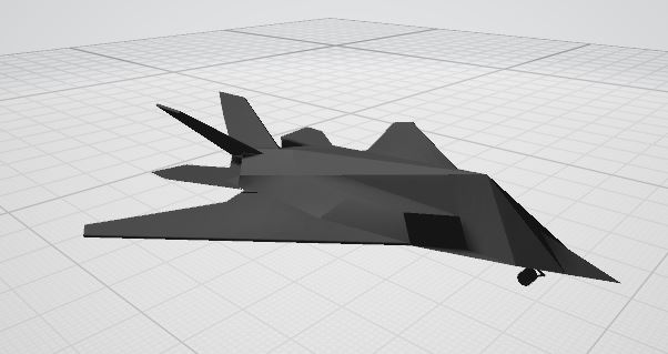 3d 打印的 F-117N 夜鹰