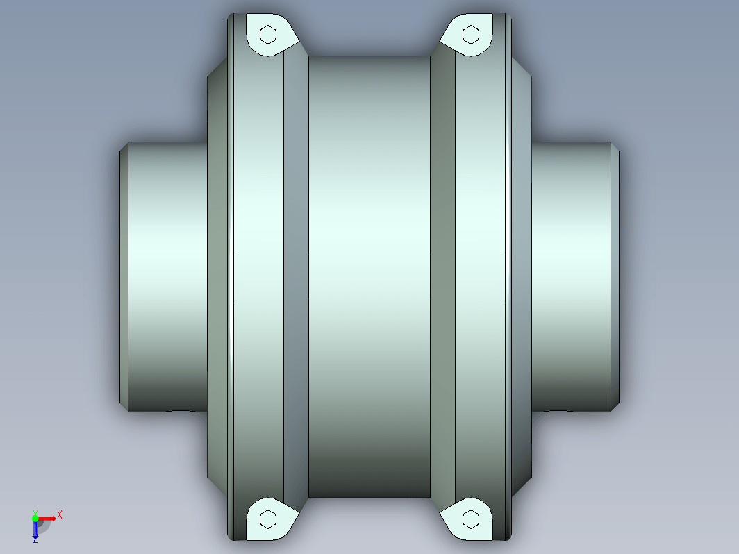 JB8869_JS4_45x60蛇形弹簧联轴器