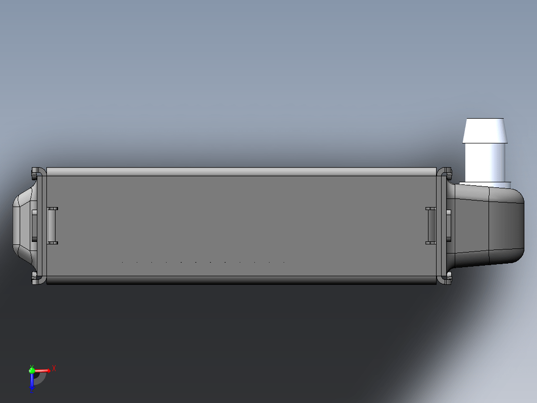 80mm水冷散热器