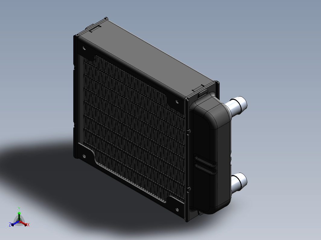 80mm水冷散热器