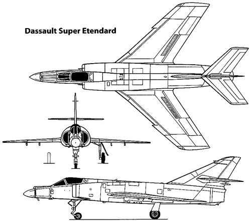 舰载攻击战斗机 Dassault-Breguet