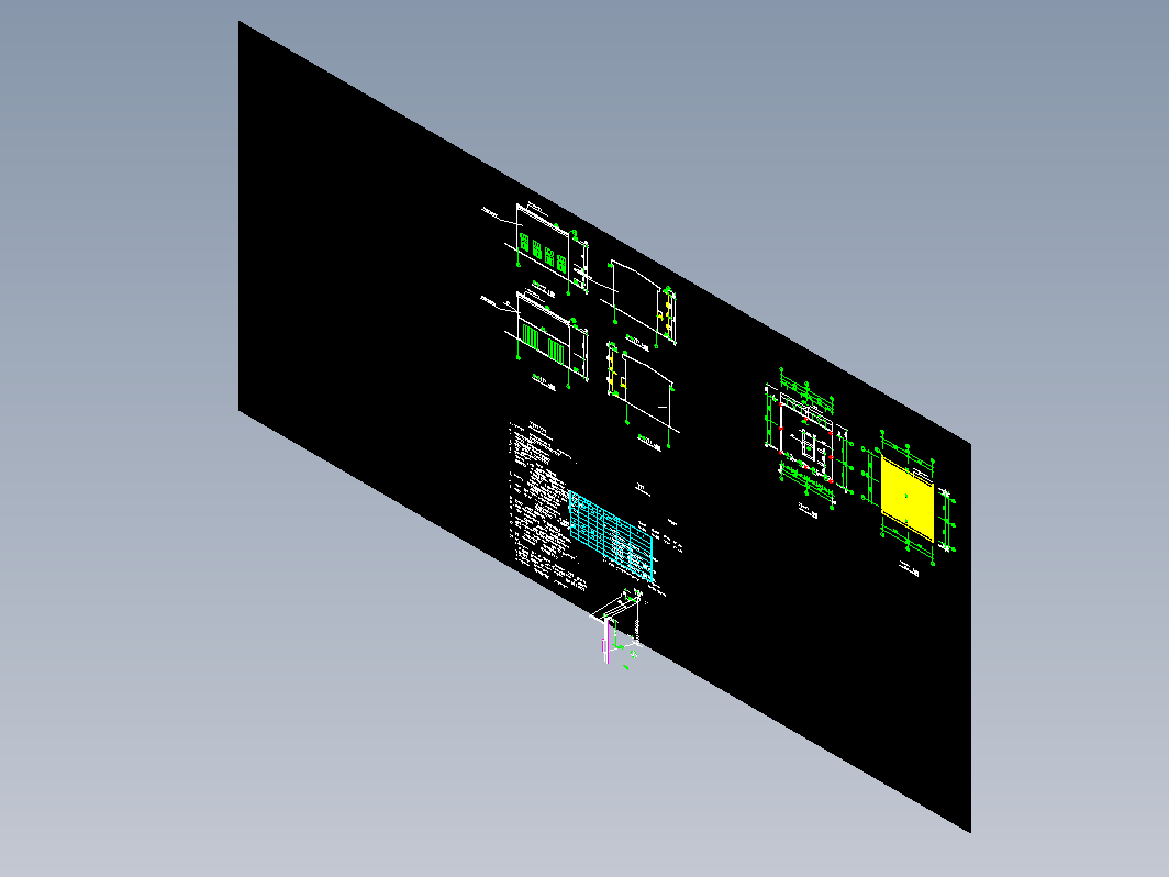 厂房建筑图纸