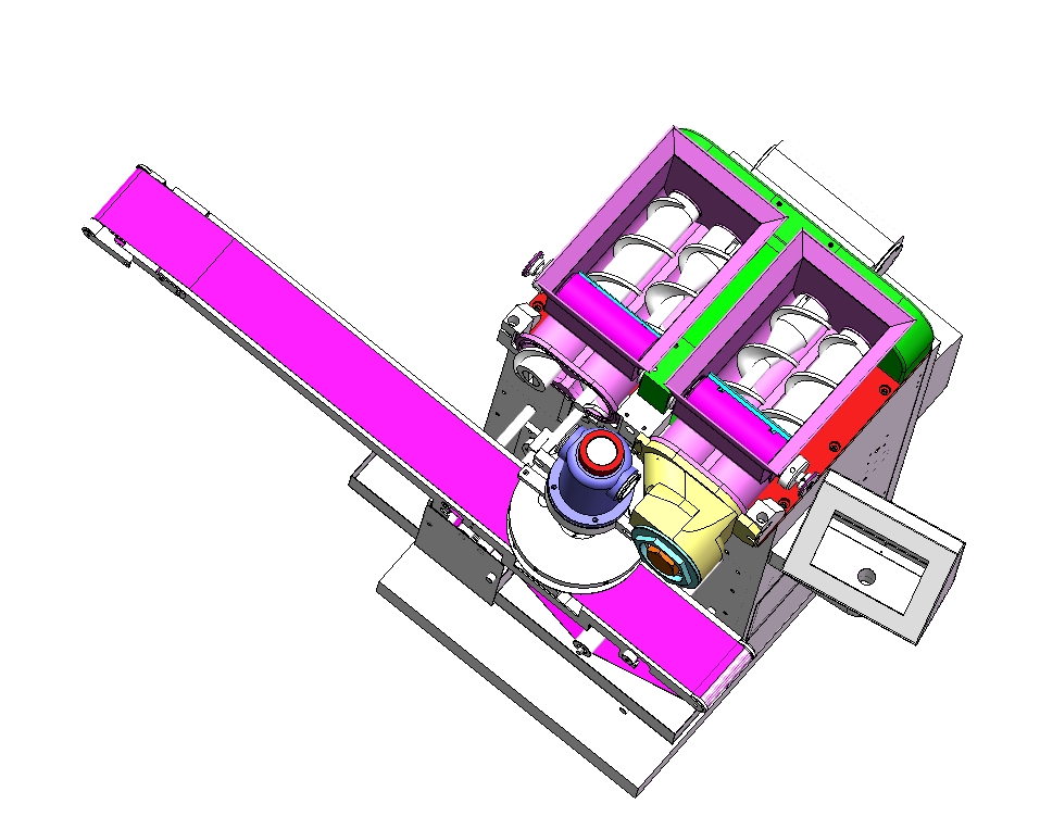 全自动包馅机三维SW2018带参+CAD+说明书