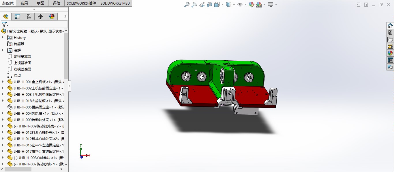 全自动包馅机三维SW2018带参+CAD+说明书