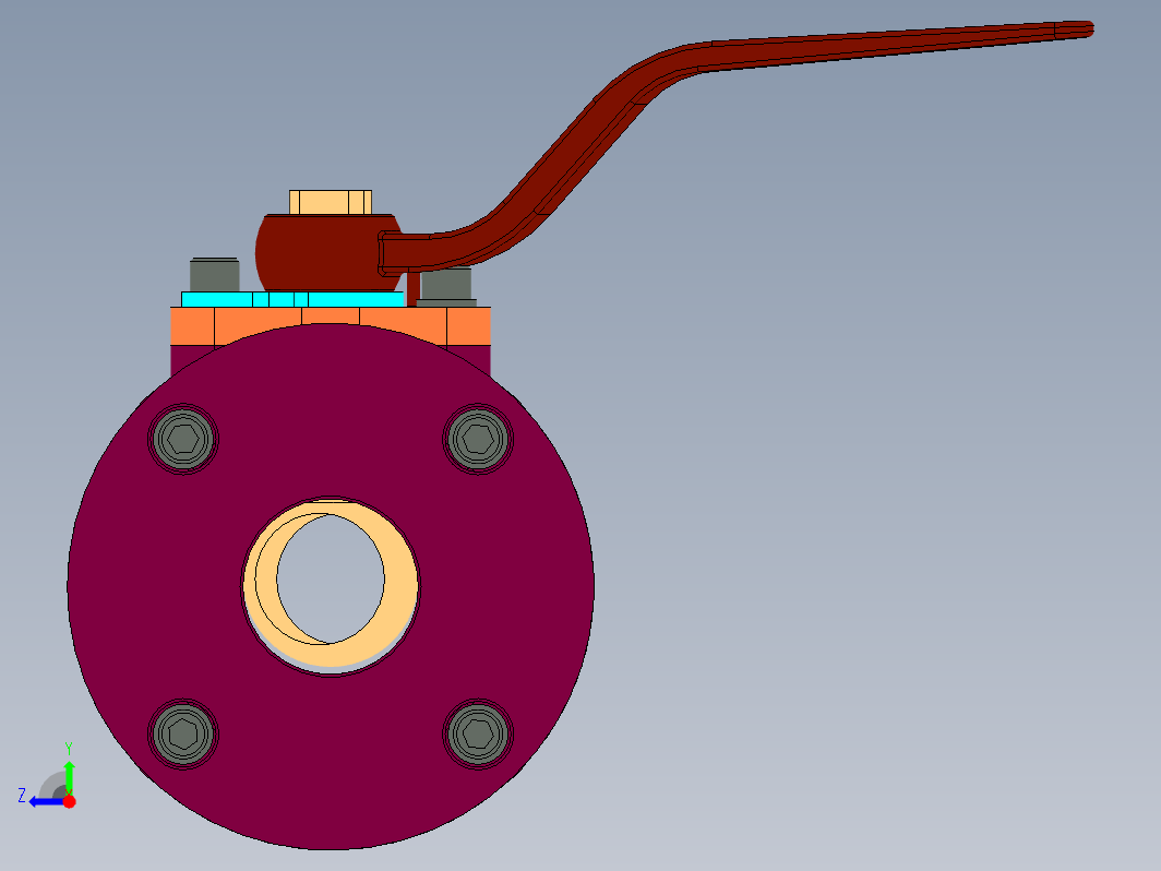 DN57水控制阀