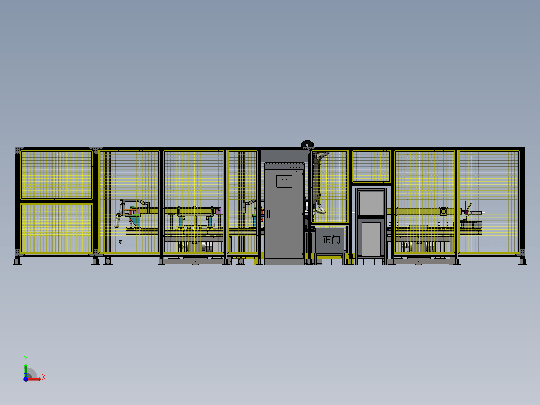 电梯轿底及轿底托架焊接工作站