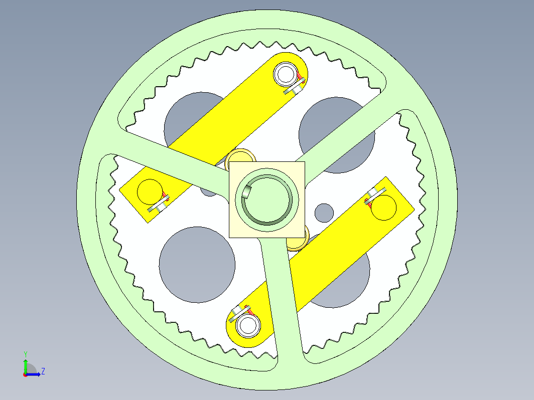 离心离合器机构100153