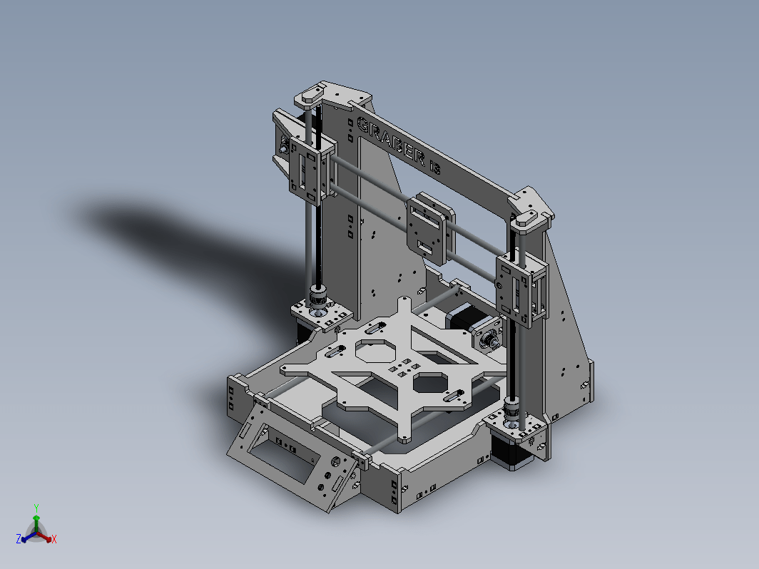 Graber i3 MDF 框架3D打印机