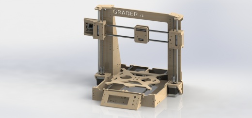 Graber i3 MDF 框架3D打印机缩略图