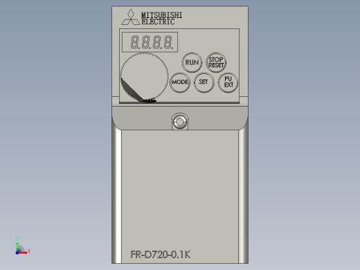 三菱变频器D720-0.1缩略图