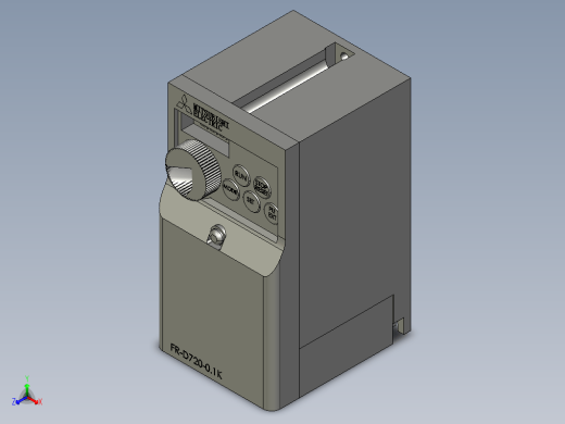 三菱变频器D720-0.1缩略图