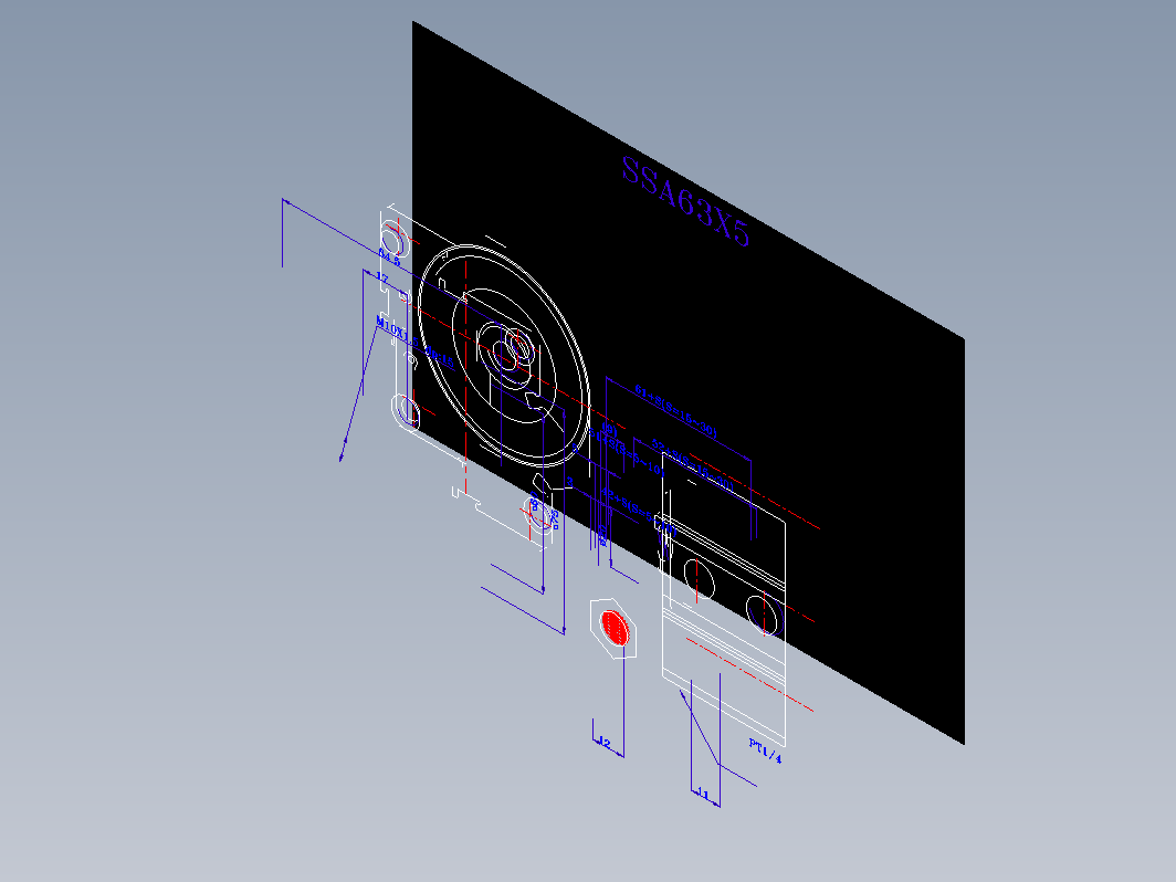 SDA气缸 83-SSA-63-BZN