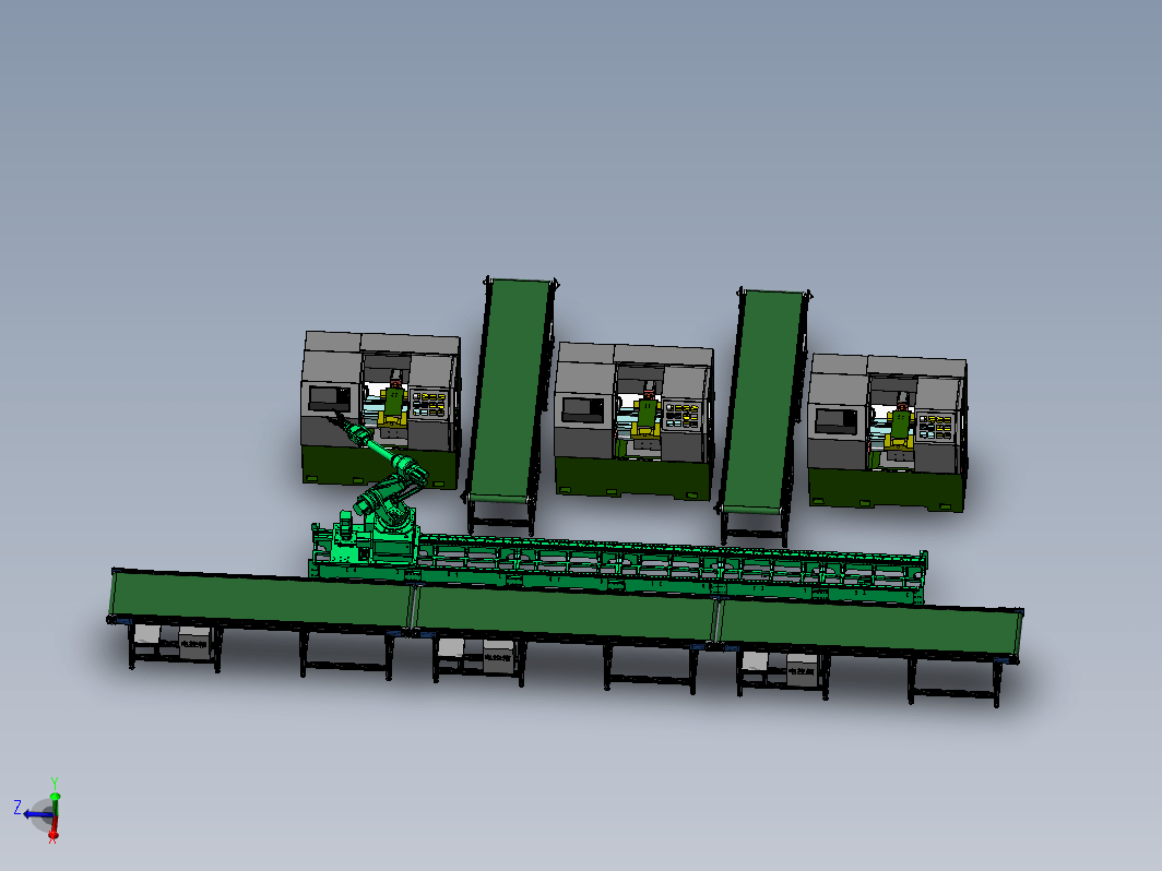 数控加工机床的自动化上下料作业