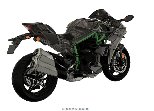 Ninja H2摩托车 Kawasaki