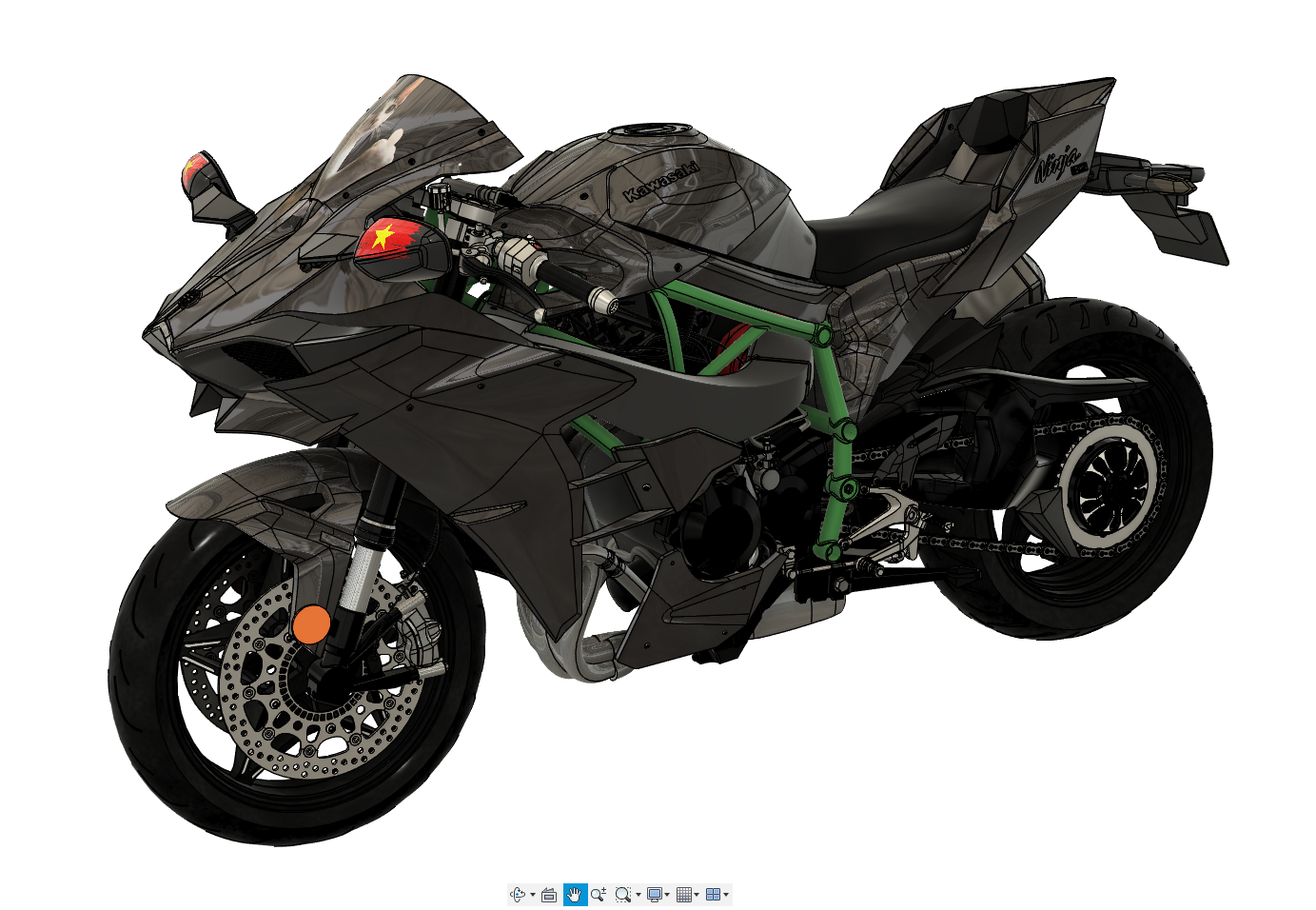 Ninja H2摩托车 Kawasaki