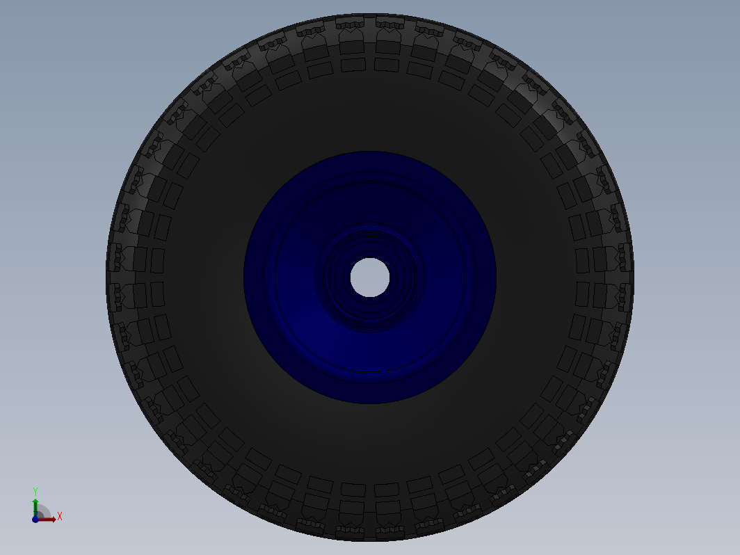 模型车橡胶轮胎 Solid Rubber Wheel