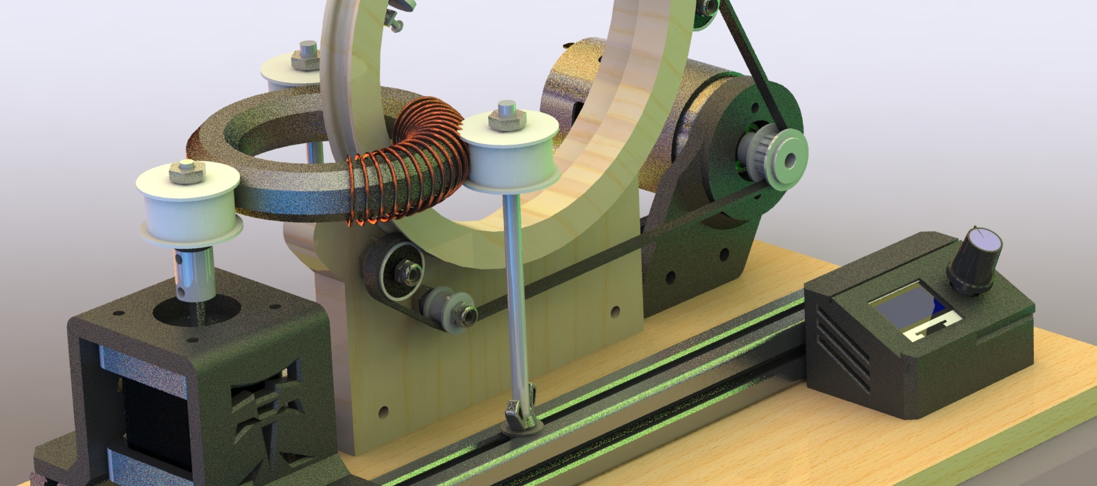 Toroid coil winding machine环形线圈绕线机