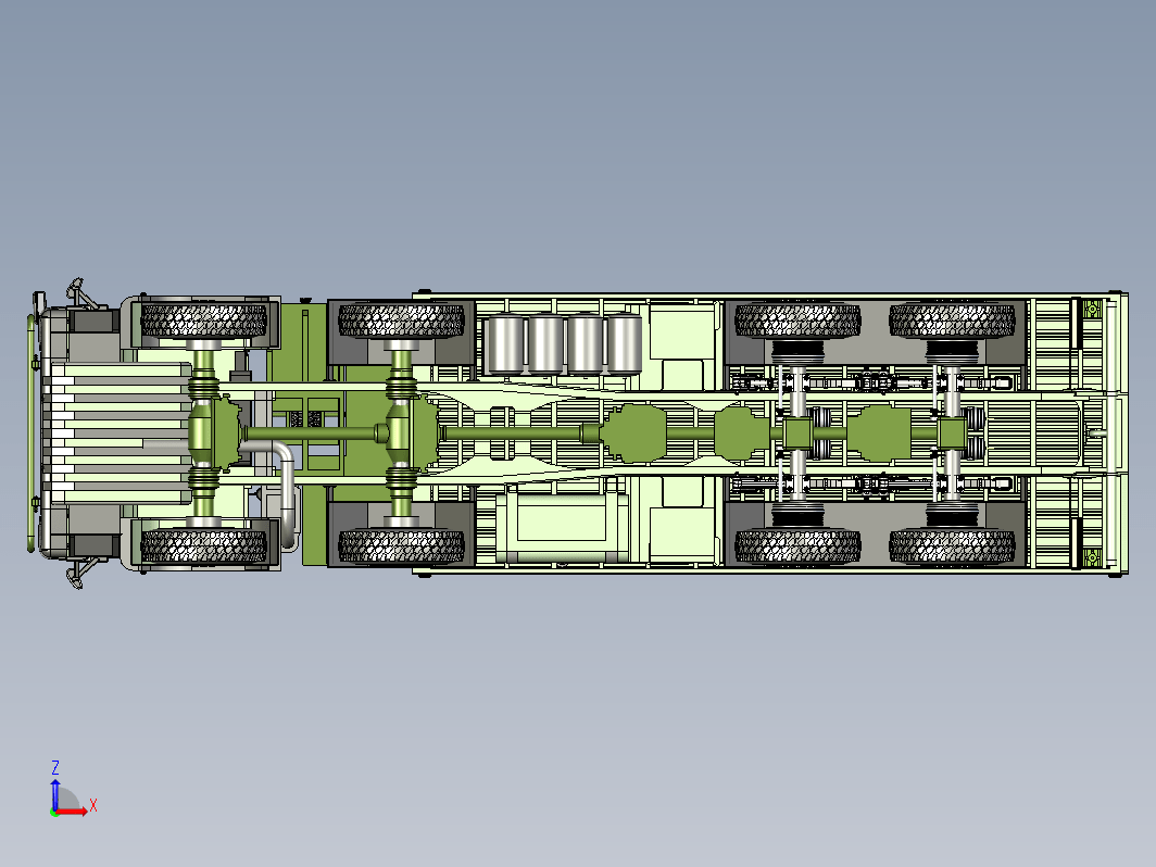 曼恩Man tgs 8x8卡车头