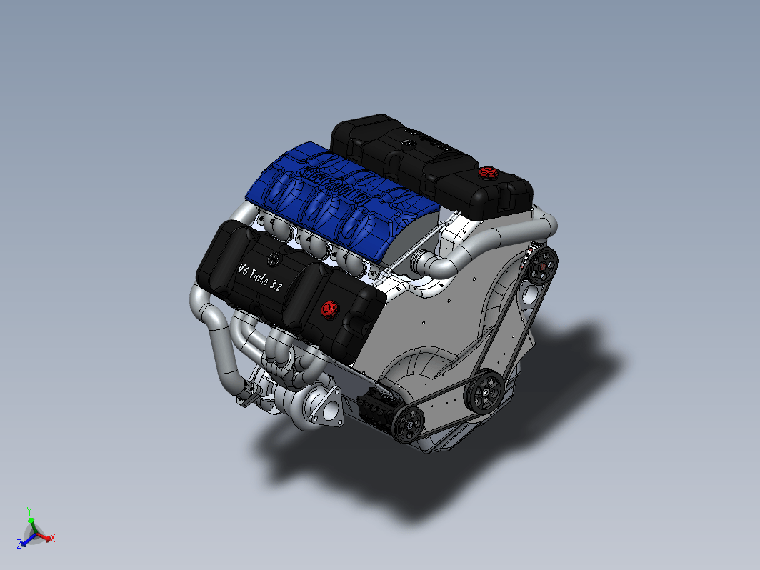 khelifaoui V6 Turbo发动机