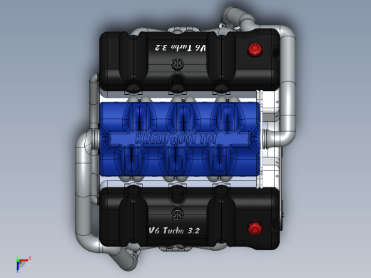 khelifaoui V6 Turbo发动机缩略图