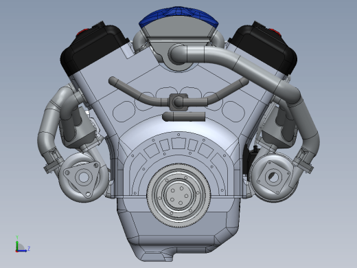 khelifaoui V6 Turbo发动机缩略图
