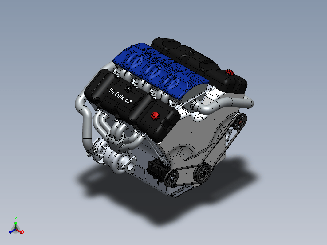 khelifaoui V6 Turbo发动机