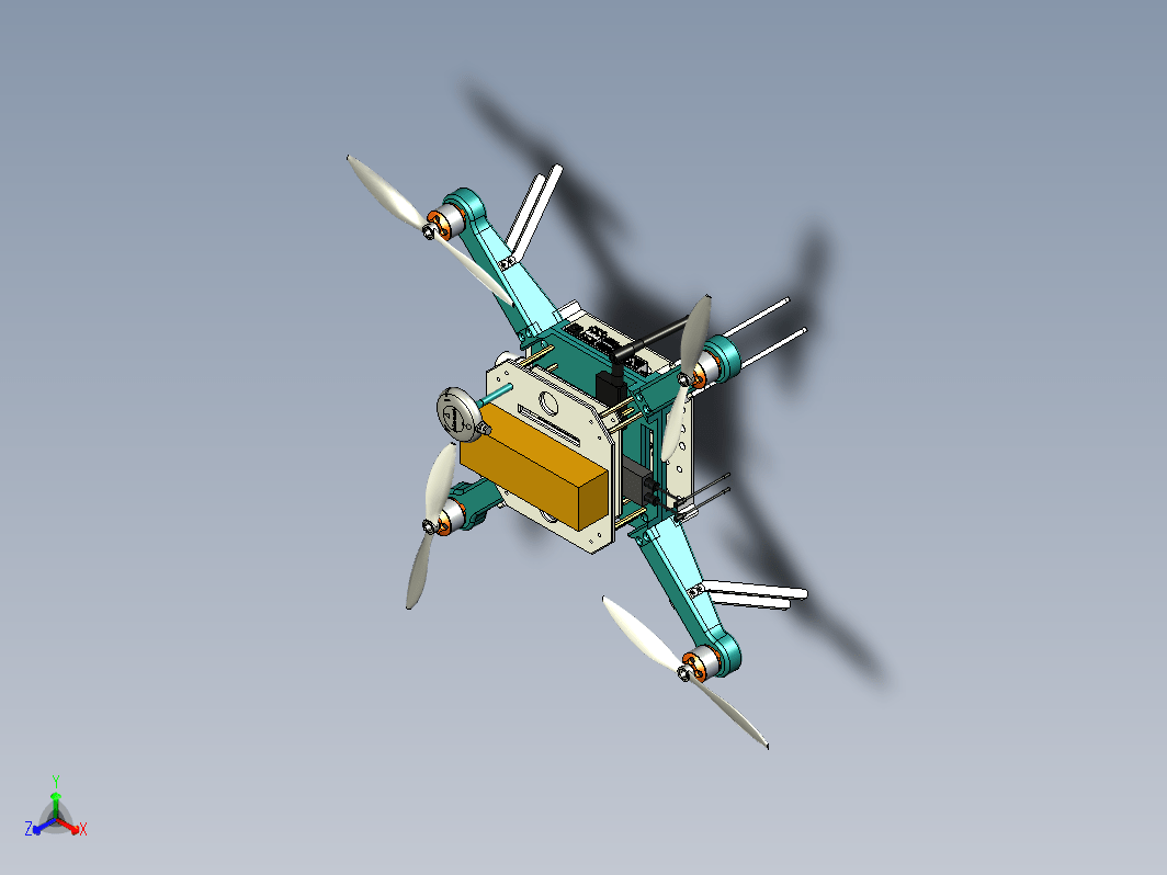 Obi-two Quad四轴飞行器结构