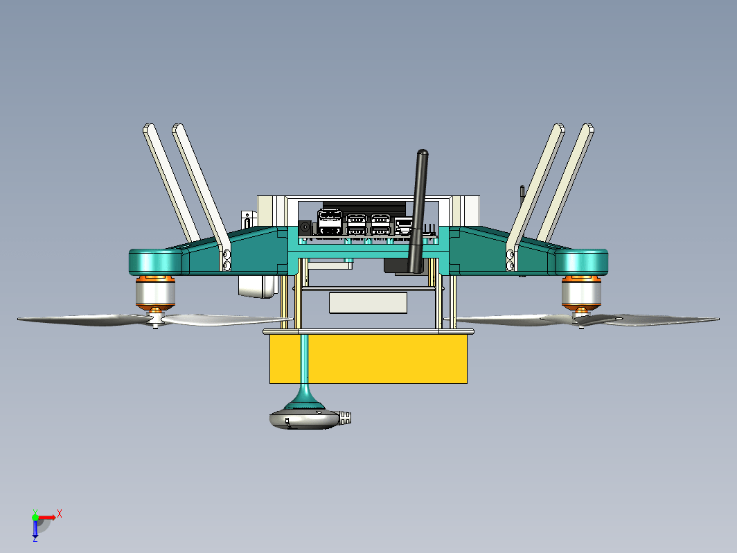 Obi-two Quad四轴飞行器结构