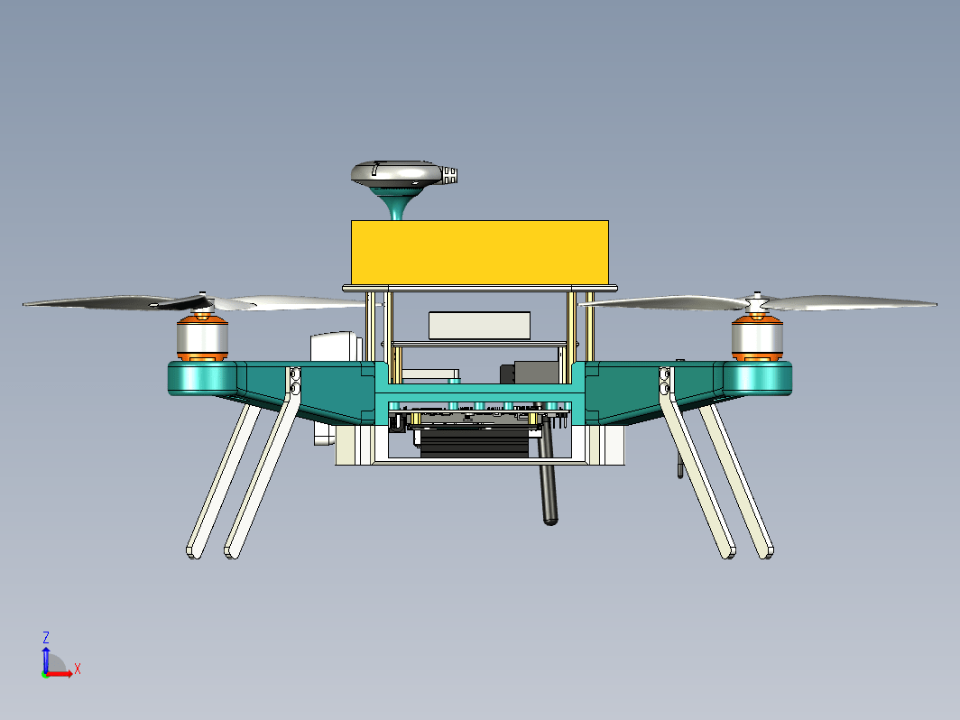 Obi-two Quad四轴飞行器结构