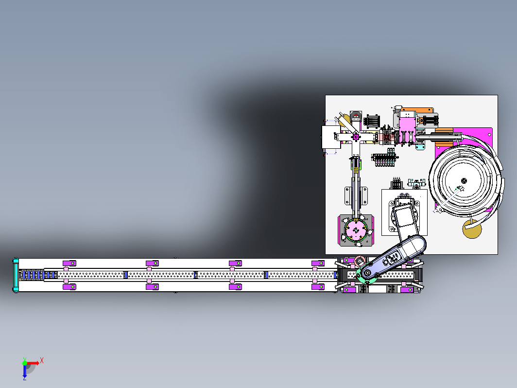 冷凝器U型管自动插管