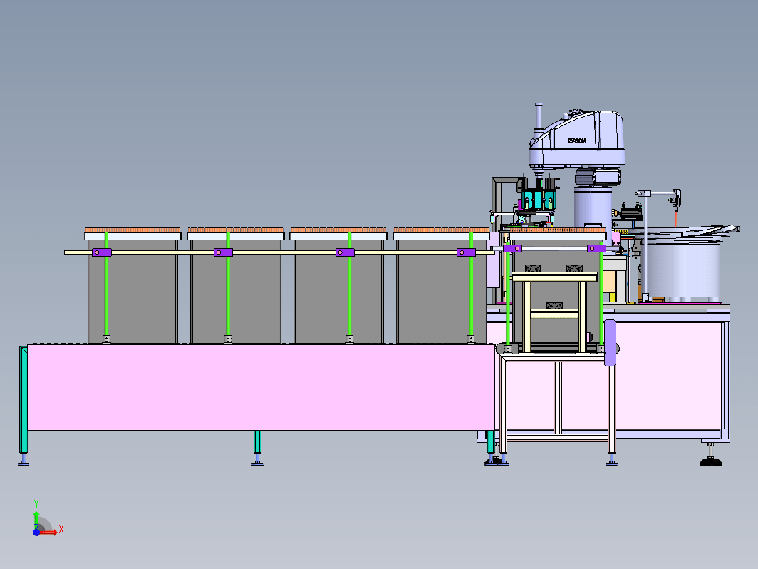 冷凝器U型管自动插管