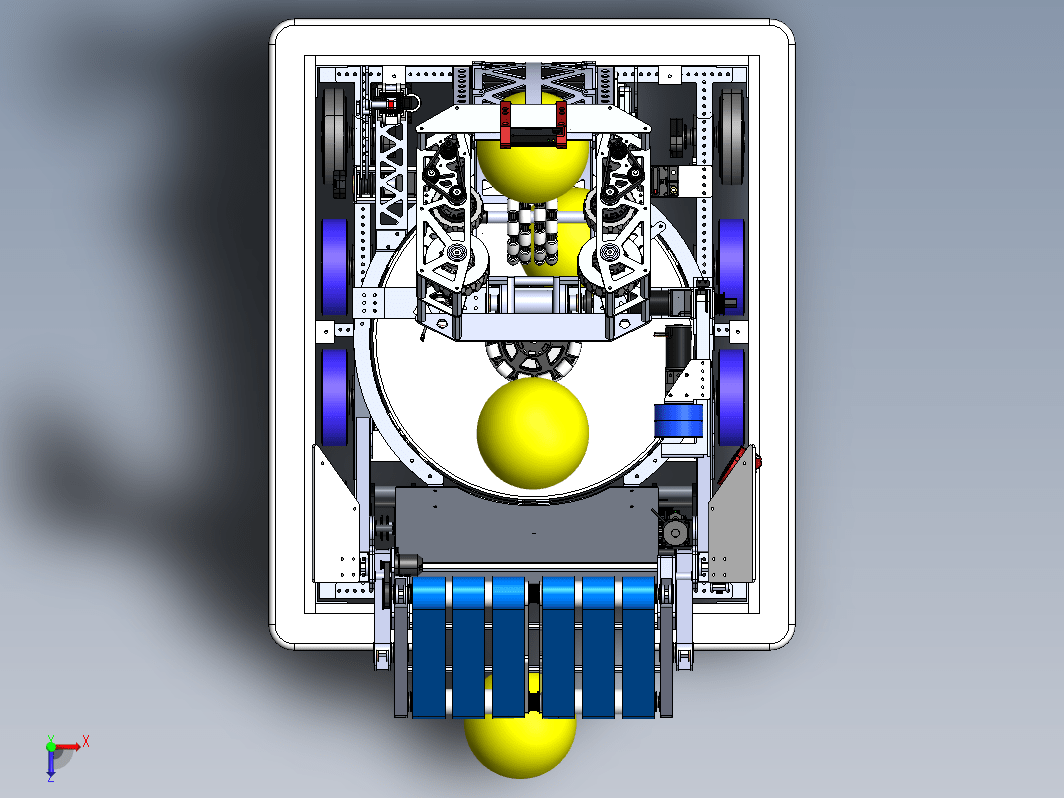 TRIGON 5990 Legendog 2020比赛机器人小车