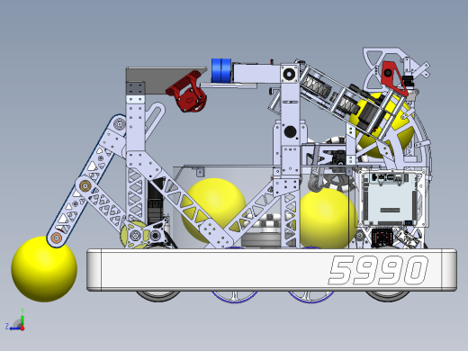 TRIGON 5990 Legendog 2020比赛机器人小车缩略图