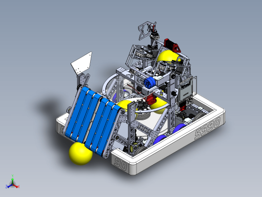 TRIGON 5990 Legendog 2020比赛机器人小车缩略图