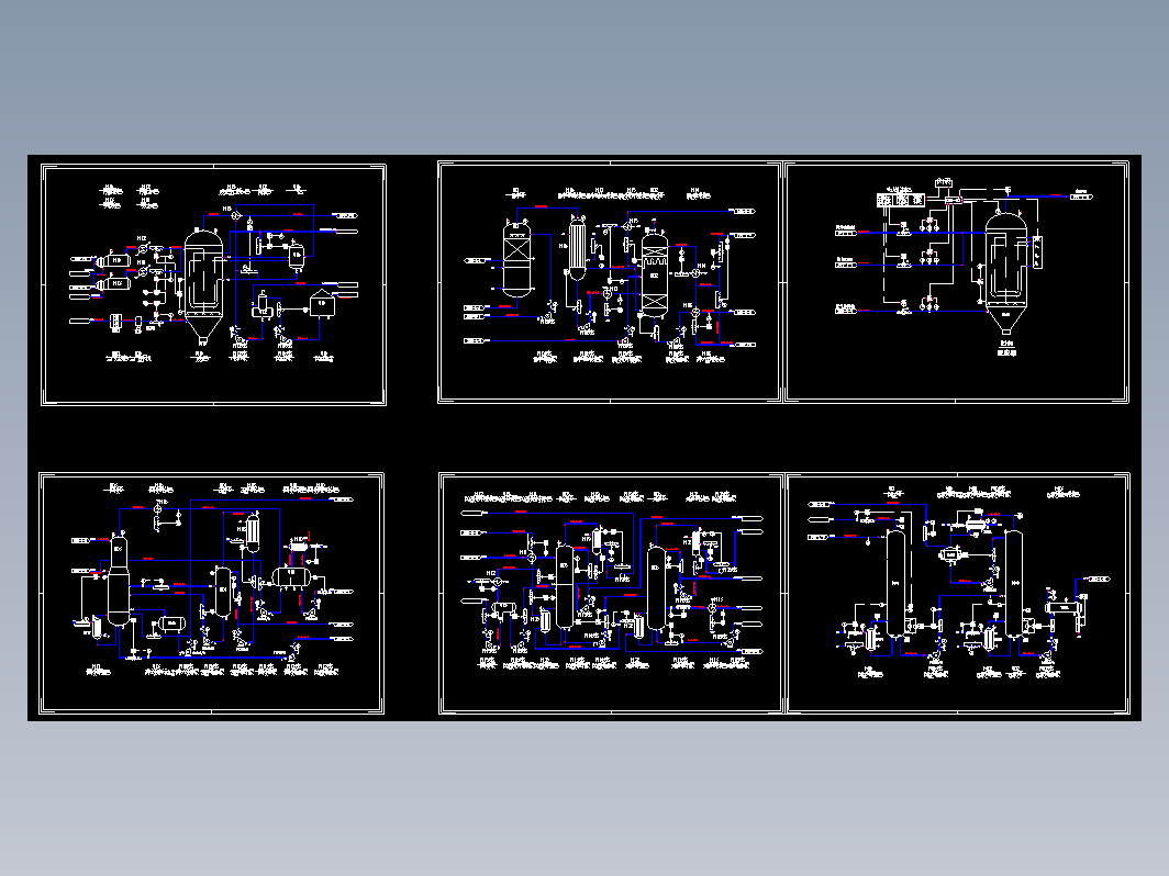 年产14万吨丙烯腈化工工艺设计+CAD+说明书