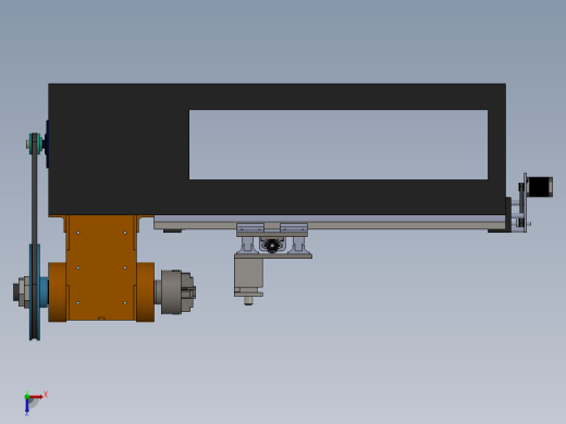 CNC 小型机床结构缩略图