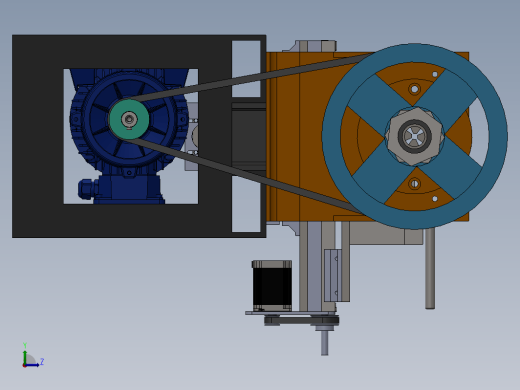 CNC 小型机床结构缩略图