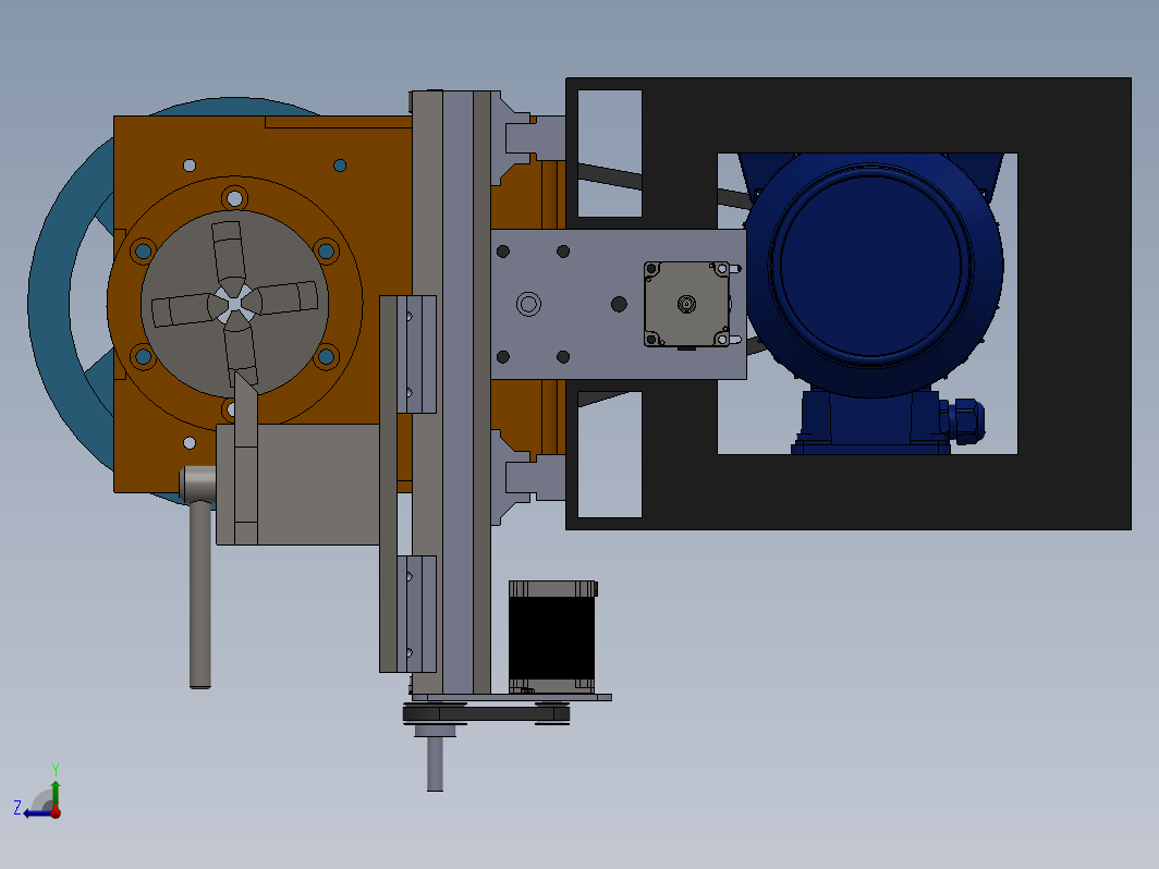 CNC 小型机床结构