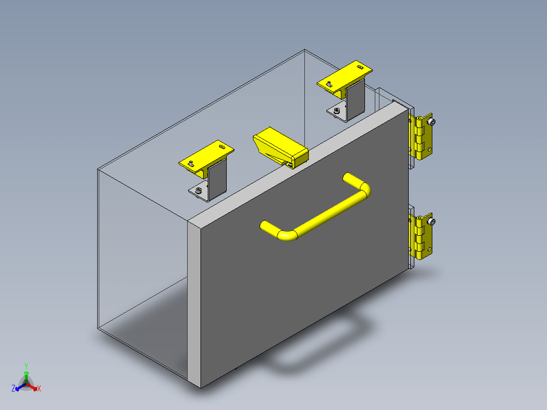 变频BOX门扉机构