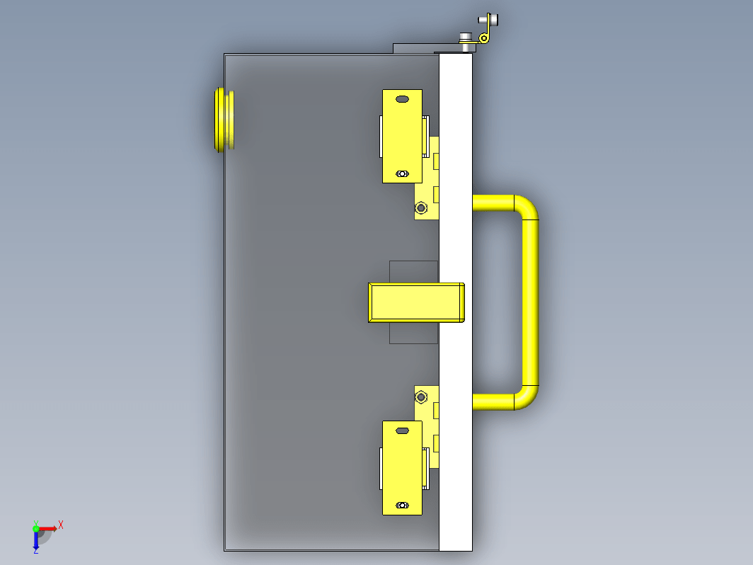 变频BOX门扉机构