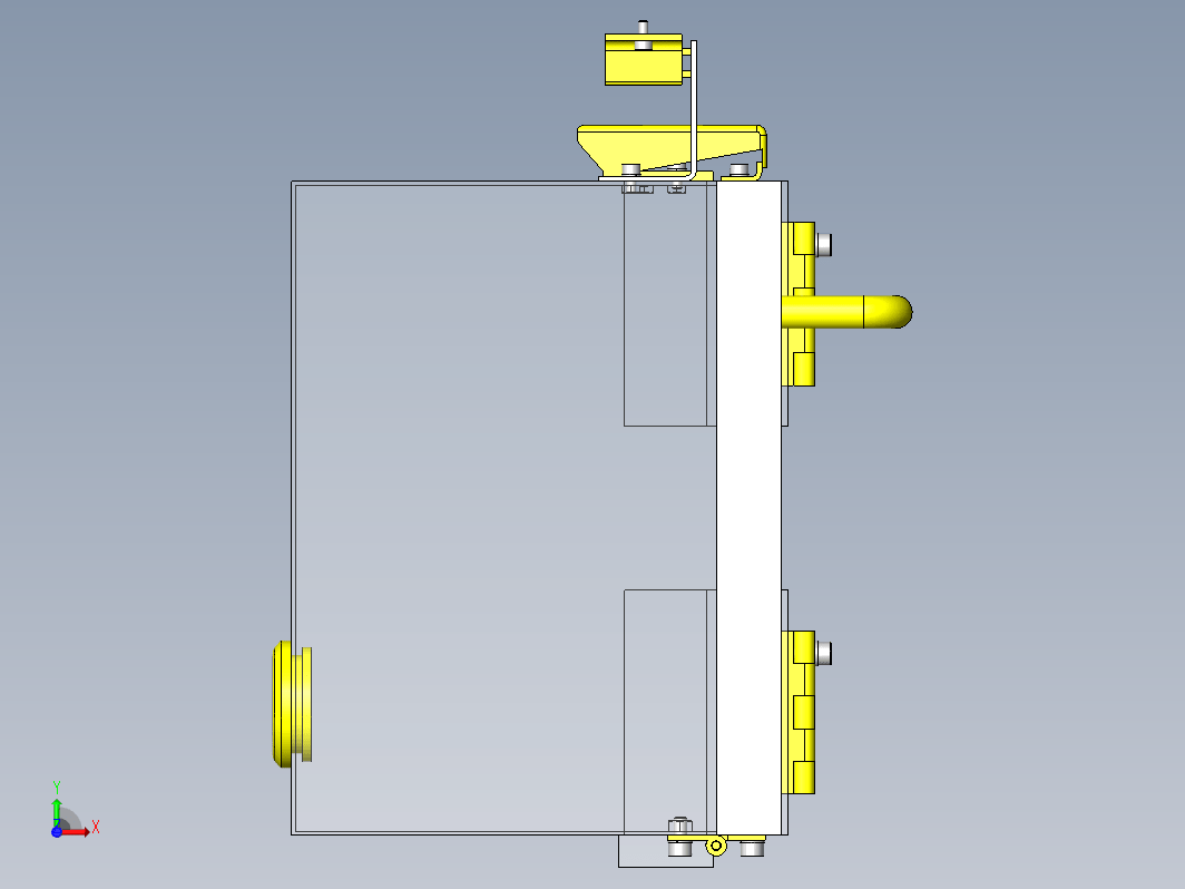 变频BOX门扉机构