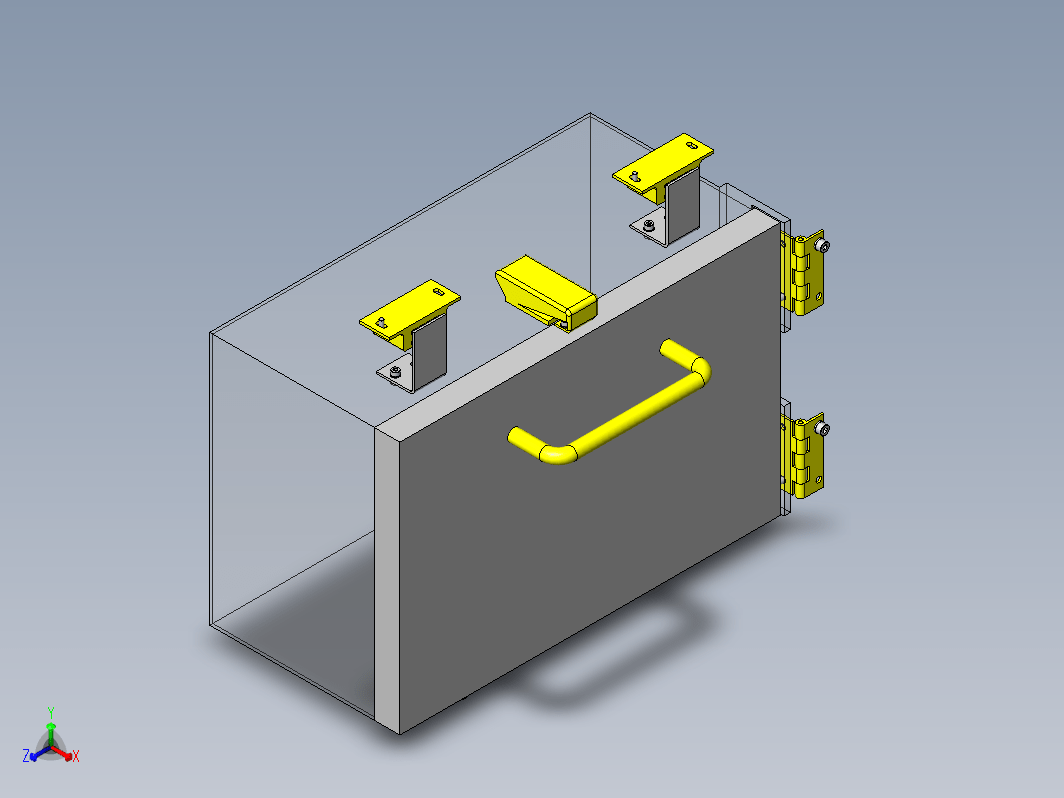 变频BOX门扉机构