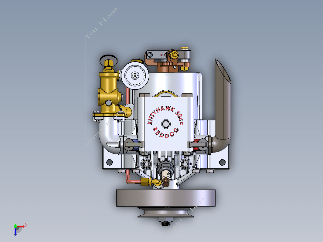 KittyHawk 30 cc OHV发动机