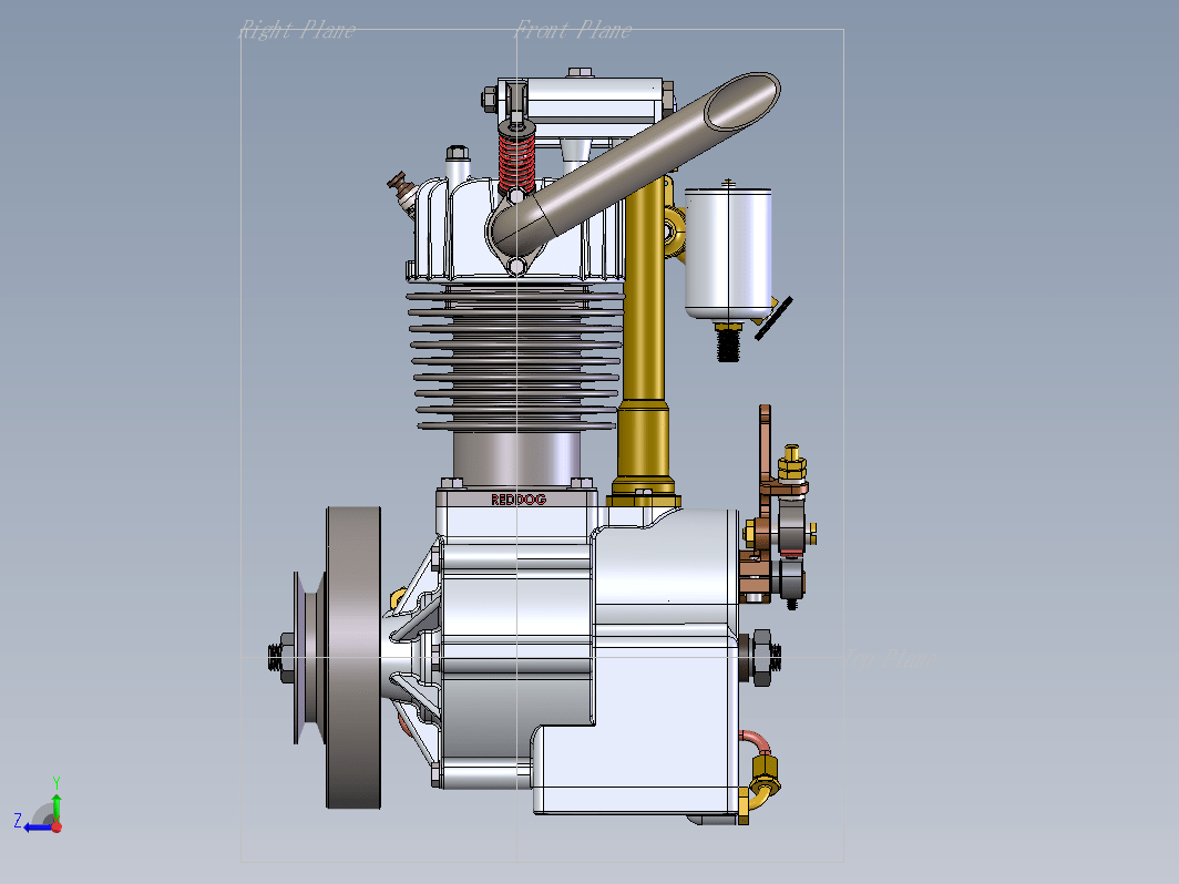 KittyHawk 30 cc OHV发动机