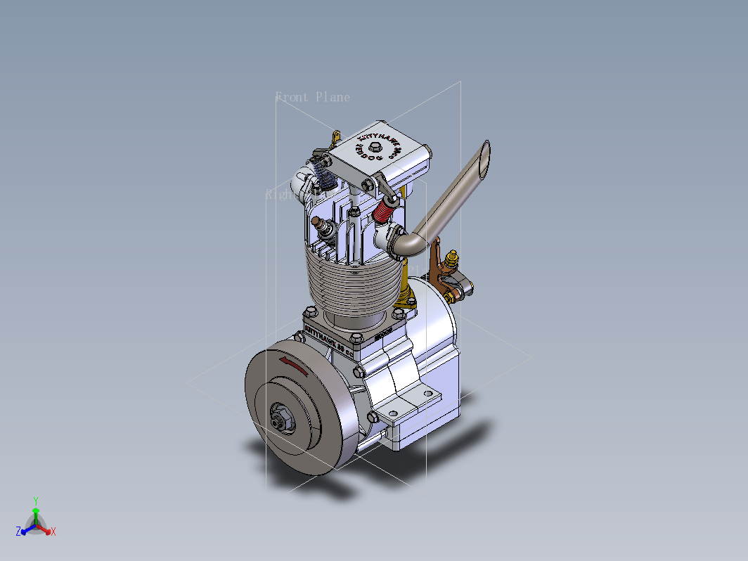 KittyHawk 30 cc OHV发动机